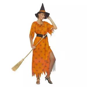 오렌지 마녀 성인 의상/무대/무대복/파티복/여자/여성/코스프레/코스튬/옷/행사/연극/모자/의류/이벤트
