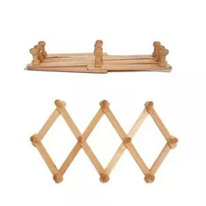 PJ자바라옷걸이 모자걸이 벽부착옷걸이 바지걸이/벽걸이/후크/바지/옷걸이/접이식/도어/행거/원목/문걸이