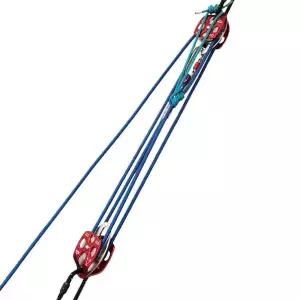 화물용 리프트 호이스트 물건 운반 구조 자동잠금