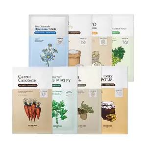[스킨푸드][쿠폰가9,640원][택1]수분&보습&진정 마스크팩 8종 10매