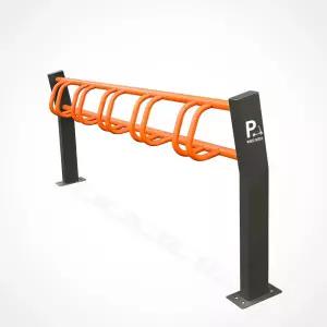 스틸 퀵보드 보관소 C형 전동 킥보드 거치대 야외 공원 주차장