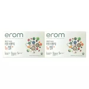 이롬 황성주생식 뉴밀 플러스 30g X 21포 2박스 1일1생식 식사대용 미숫가루 두유