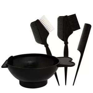 염색 볼세트 칠성 0104 셀프 도구 빗 붓 솔 헤어 탈색 그릇