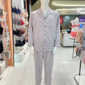 [비비안]실크필 프린트 남성 파자마 세트 MP9757A