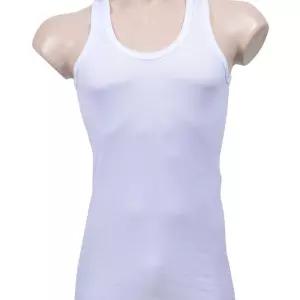 (BYC) 편안한 면100 백색 남성 빅사이즈 런닝-110/반팔/런닝/여름/면런닝/민소매/남자/속옷/이너웨어/면