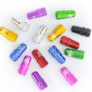 2pc ONEGOO 자전거 산악 도로 가스 노즐 캡 알루미늄 합금 Presta Schr 공기 밸브 내부 튜브 더스트