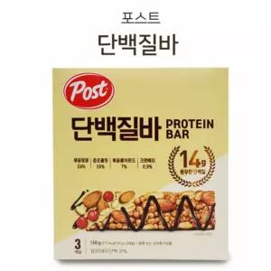 간편식사 포스트 프로틴바 견과류 단백질바 3개입/에너지바/닥터유/초코바/미니/프로/단백질/오리온/네이처