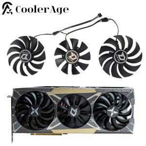 100MM GAA8S2U 85MM GA91S2H RX600XT RX5700 비디오 카드 팬 (데이터랜드 RX 5600 XT X-시리즈 그래픽 쿨링