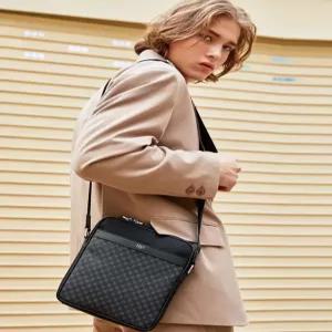 닥스 액세서리 26SS [크로스백][LOUIS HILL][루이스 힐] 블랙 DD 패턴 DBBA6E468BK