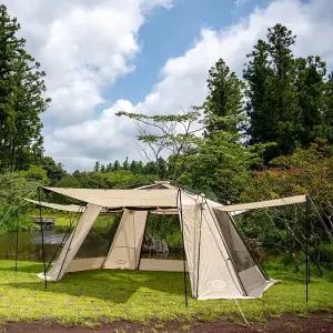 [제드]슈퍼오토팔레스 대형 쉘터 도킹플라이 세트 간편설치 차박 도킹가능