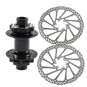 CNC 모터 휠 허브 이중 디스크 브레이크 M20 110mm 전면 포크 전기 자전거 전동 스쿠터용