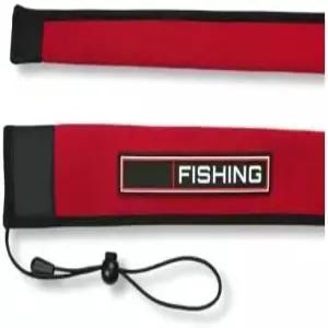 스트랩이 달린 UEIUTEHD 낚싯대 소매 보호대 걸쇠 방지 커버 내구성이 뛰어난 케이스 1개 낚시 애호가를