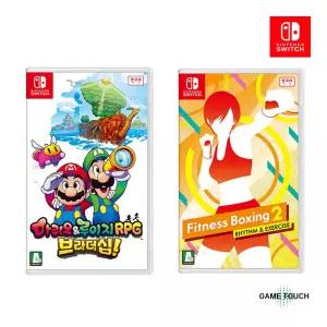닌텐도 스위치 마리오&루이지 RPG 브라더십! + 피트니스 복싱 2