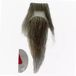 사극수염 콧수염 턱수염 코스튬 파티 연 공용 코스프레 분장 의상 할아버지 선비 방송