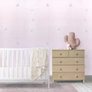 [블루마켓]단열벽지 1mX2.5m 타탄 입체꽃핑크/곰팡이방지 단열재 단열시트벽지 포인트벽지 셀프도배지 보온