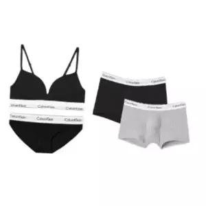 [Calvin Klein]아이콘 코튼 모달 푸쉬업 커플세트 QF7623AD-UB1-NB3985-UJH 559341