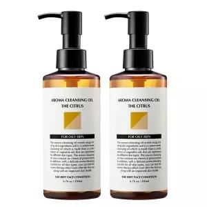 [소소코]블랙헤드 제거 피지관리 모공관리 아로마 딥 클렌징오일 지성피부용 200ml x 2개