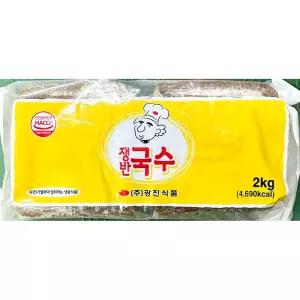 막국수 광진식품 냉동 2K X 4/조리식품/쟁반막국수면/식당막국수사리/막국수재료/막국수사리/막국수면