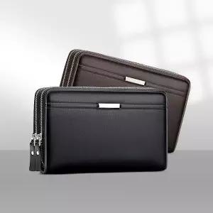 더블지퍼 지갑 클러치백 남자 회사원 실용적인 휴대폰