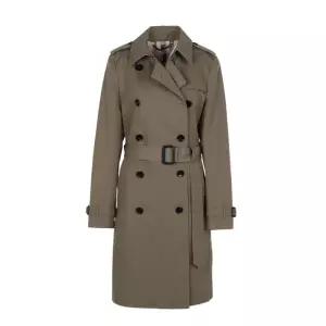 [버버리] 버버리 하본 트렌치 롱코트 카키 80089781