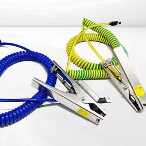 탱크로리 접지 케이블 10m 접지릴 정전기 구리선 전선 전도성