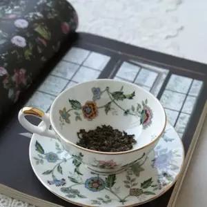 본차이나 튼튼한 미하루 홍차잔 2인세트 Ver2 커플 커피잔 도자기