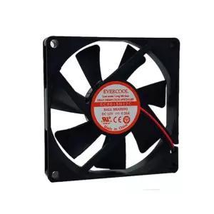 80mm 에버쿨 케이스 팬쿨러 2핀 15T EC8015H12C-2P 시스템쿨러