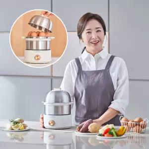 헤르젠 올스텐 3단 찜기 전기 스텐찜기 계란 만두찜기 냄비 찜솥