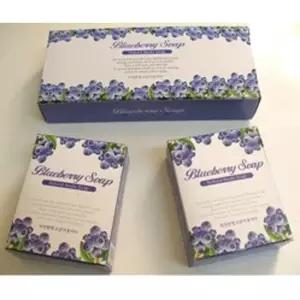 다산 블루베리 비누 2개 세트/미용/여드름/클렌징비누/모공/피지/관리/아침/세안/피부/세수비누/보습력