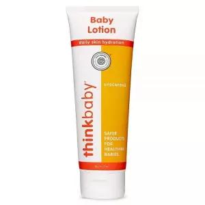 Thinkbaby 한 피부용 베이비 로션 | EWG 보습 영양 무향 얼굴 바디용 237ml 8온스 2912036
