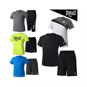 [에버라스트] 반팔티+반바지 세트/7부바지/우븐바지/티셔츠/타이즈/래쉬가드/홈트레이닝/운동복/헬스복 68
