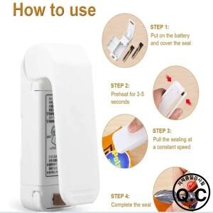 휴대용 비닐 봉지 클립 기계, 식품 보관 도장 스낵 주방 가제트, 배터리 없음
