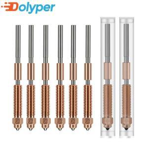 1/2/5/10pcs K1C Max Ender-3 V3 Plus 프린터 부품 구리 티타늄 노즐 용 고 유량 퀵 스왑