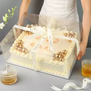 대형 케이크 상자 선물 베이커리 기념일 떡 떡케이크