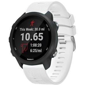 멜리야 밴드, 가민 포러너 245/645 시계 158/55 밴드 여성 남성용, 158/245/55용 소프트 실리콘 스포츠 교체 스트랩, 베누 스퀘어, 비보액티브 5/3 스마트 워치와 호환됩니다