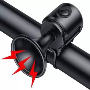 전기 자전거 경적 130db 시끄러운 경적용 22.2-32mm 핸들바 3V 배터리 설치가 간편한 산악