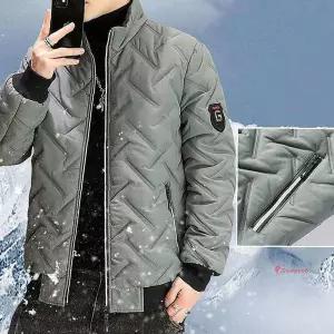 남자 숏패딩 겨울 남성 데일리 심플 초경량 점퍼 짧은 방한용품 오토바이ghi712