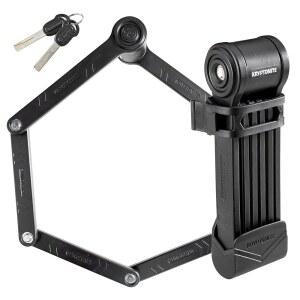 [미국배송] 크립토나이트 키퍼 접이식 자전거 잠금장치 2.75피트/3.25피트 길이의 컴팩트 경량 보안 높은 방지 2개의 키와 장착형 전기 스쿠터 로드 산악 자전거용 마운트