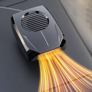 12V/24V 자동차 앞유리 제상기 360도 상하 조절  가열 제습기 2 in 1 히터 팬