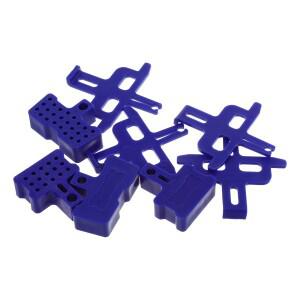 8개 자전거 브레이크 패드 스페이서 오일 교환 도구 키트 산악 도로 전기 유압 디스크 블록