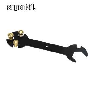 렌치 5 IN 1 3D 프린터 부품 노즐 Ender 3 MK8 MK10 도구 호환  6mm ~ 20mm 스틸 스패너 플랫 유지