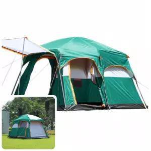 6인용 거실형텐트 그린 방수텐트