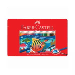 파버카스텔 수채 색연필 36색/미술 애니메이션 드로잉 수채화용 그림용 디자인용 문구 학원 색상 화방 공방