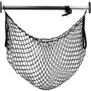 마이티 제품 40-70 픽업 트럭 침대용 래칭 카고 바 60 x24 수납망 - 조절 가능한 적재 잠금 세미 트레일러