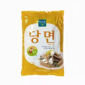 미소찬 한식 당면 1kg/사리 건면 갈비탕 잡채 요리 면류 업소용 면 업소 가는 사리용 비빔 국수 가공 식품