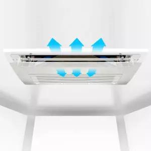 에어컨 바람 막이 천장형 1way 80x14cm LG 삼성 날개/벽걸이형 분산 조절 분할 순환 방향 벽걸이 천장 실링