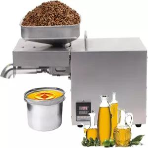 아보카도 코코넛 아마 땅콩 들깨 카놀라 참깨 상업용 2000W용 자동 견과류 오일 추출기 주방 프레스 기계