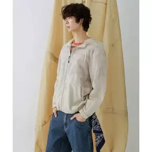 매장정품 BEANPOLE 빈폴 MEN [BEANPOLEKNAP] 라이트웨이트 윈드브레이커 아이보리 (BC5339N050) BC5339N050