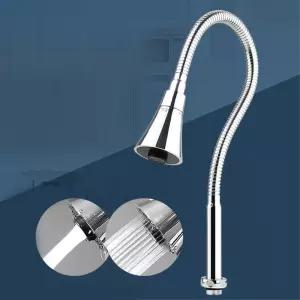 싱크대 원홀 거위목 회전 나팔 수전헤드 머리 주방 교체용 부엌 씽크대