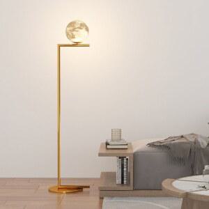 협탁 베드 웨이브꽃병 서재 호텔 침실 낭만적 둥근 침대 스탠드조명 스탠드